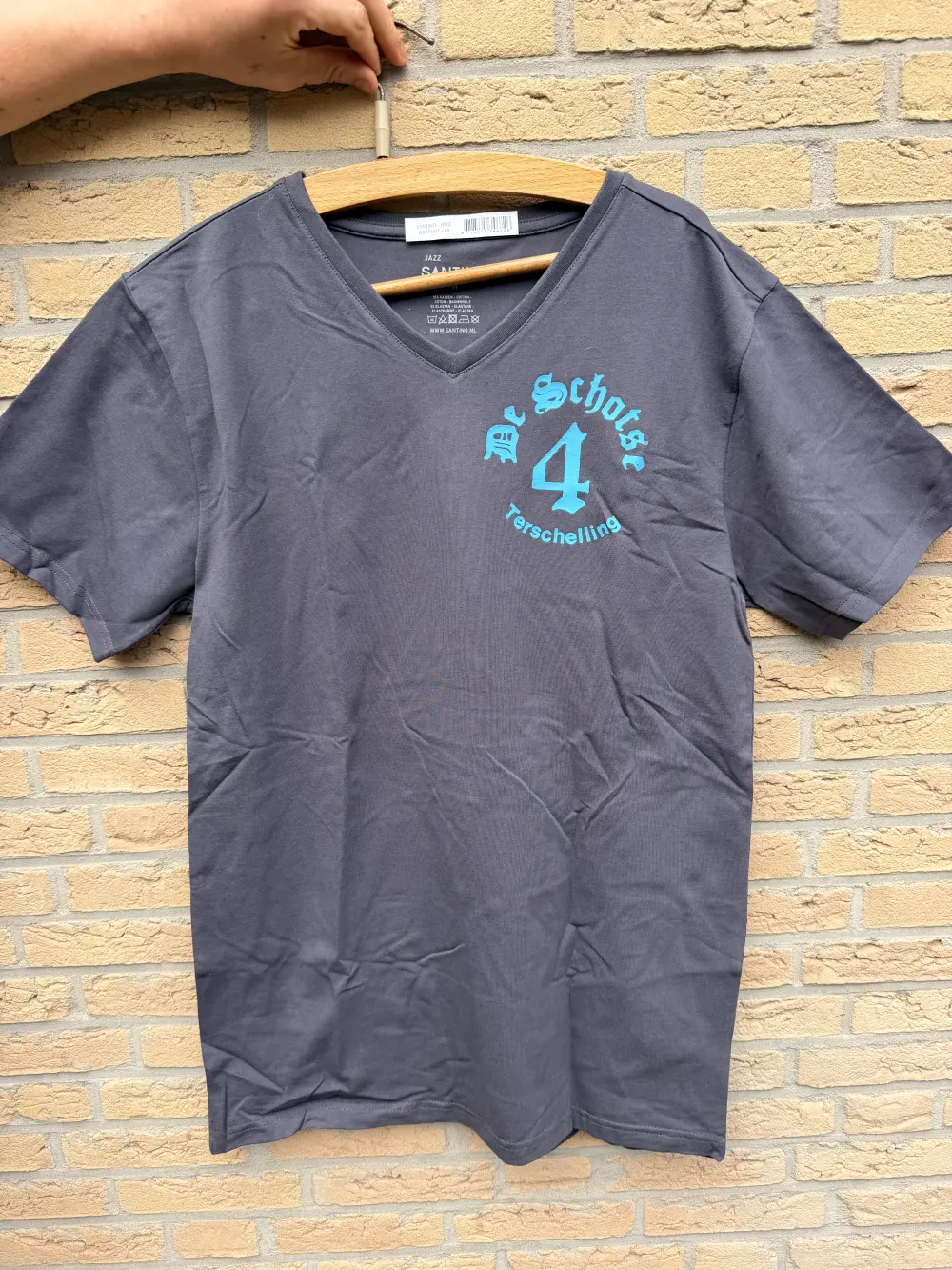 Schotse 4 T-shirt blauw