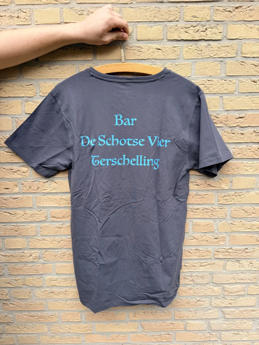 Schotse 4 T-shirt blauw
