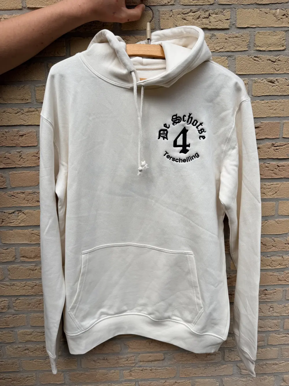Schotse 4 Hoodie wit