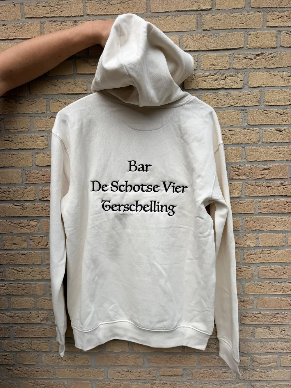 Schotse 4 Hoodie wit