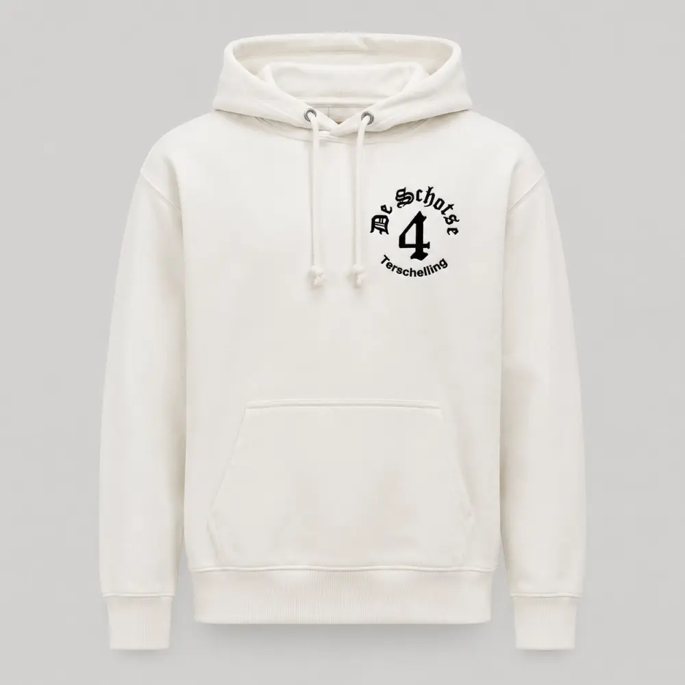 Schotse 4 Hoodie wit